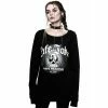 Pull Killstar - Life Is No Joke -Hoodies & Sweatshirts Soldes pull killstar life is no joke