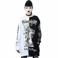 Pull Killstar - Rare To Die Split -Hoodies & Sweatshirts Soldes pull killstar rare to die split3