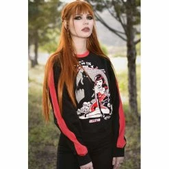 Pull Killstar X Vince Ray - She Devil -Hoodies & Sweatshirts Soldes pull killstar x vince ray she devil5