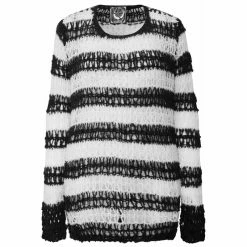 Pull Tricoté Killstar - Never Trust The Living -Hoodies & Sweatshirts Soldes pull tricote killstar never trust the living5