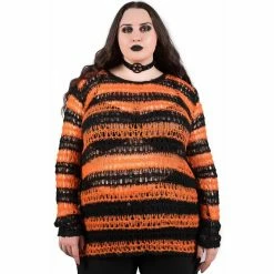 Pull Tricoté Killstar - Regan -Hoodies & Sweatshirts Soldes pull tricote killstar regan4