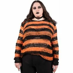 Pull Tricoté Killstar - Regan -Hoodies & Sweatshirts Soldes pull tricote killstar regan5