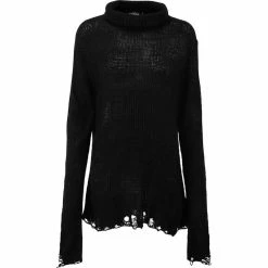 Pull Tricoté Unisexe Killstar - Seven Black -Hoodies & Sweatshirts Soldes pull tricote unisexe killstar seven black3