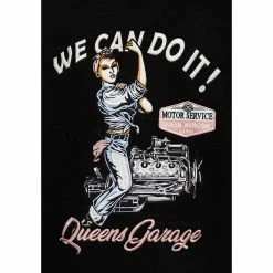 Queen Kerosin Veste à Capuche - We Can Do It -Hoodies & Sweatshirts Soldes queen kerosin veste r capuche we can do it5