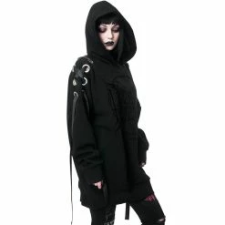 Sweat à Capuche Killstar - Autres Mondes -Hoodies & Sweatshirts Soldes sweat r capuche killstar autres mondes3