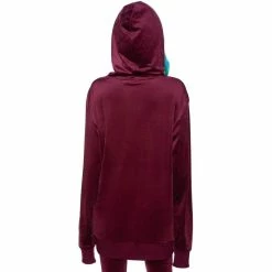 Sweat à Capuche Killstar - Fester Hoodie Bourgogne -Hoodies & Sweatshirts Soldes sweat r capuche killstar fester hoodie bourgogne5