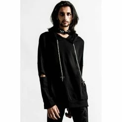 Sweat à Capuche Killstar - Kasumi -Hoodies & Sweatshirts Soldes sweat r capuche killstar kasumi5