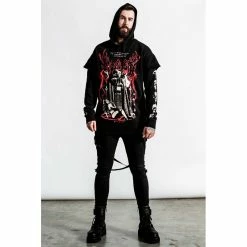 Sweat à Capuche Killstar - Magick 2-Layer Hood Top 9 Sweat à Capuche Killstar - Magick 2-Layer Hood Top -Hoodies & Sweatshirts Soldes sweat r capuche killstar magick 2 layer hood top4