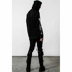 Sweat à Capuche Killstar - Morning Longline Hoodie -Hoodies & Sweatshirts Soldes sweat r capuche killstar morning longline hoodie3