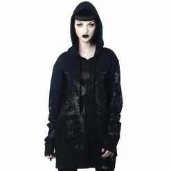 Sweat à Capuche Killstar - Night Terror Hoodie -Hoodies & Sweatshirts Soldes sweat r capuche killstar night terror hoodie5