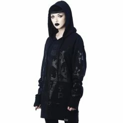 Sweat à Capuche Killstar - Night Terror Hoodie -Hoodies & Sweatshirts Soldes sweat r capuche killstar night terror hoodie6