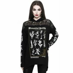 Sweat à Capuche Killstar - Poison Lace Hoodie