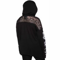 Sweat à Capuche Killstar - Poison Lace Hoodie -Hoodies & Sweatshirts Soldes sweat r capuche killstar poison lace hoodie5