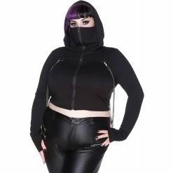 Sweat à Capuche Killstar - Rogue -Hoodies & Sweatshirts Soldes sweat r capuche killstar rogue5