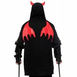 Sweat à Capuche Killstar - She Devil -Hoodies & Sweatshirts Soldes sweat r capuche killstar she devil3