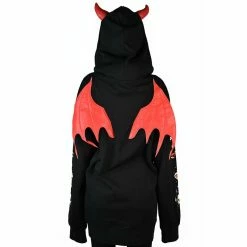 Sweat à Capuche Killstar - She Devil -Hoodies & Sweatshirts Soldes sweat r capuche killstar she devil5