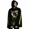 Sweat à Capuche Killstar - Shine Bright -Hoodies & Sweatshirts Soldes sweat r capuche killstar shine bright