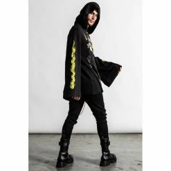 Sweat à Capuche Killstar - Shine Bright -Hoodies & Sweatshirts Soldes sweat r capuche killstar shine bright3