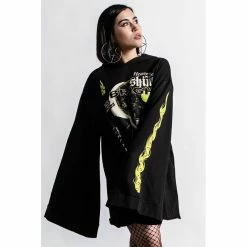 Sweat à Capuche Killstar - Shine Bright -Hoodies & Sweatshirts Soldes sweat r capuche killstar shine bright5
