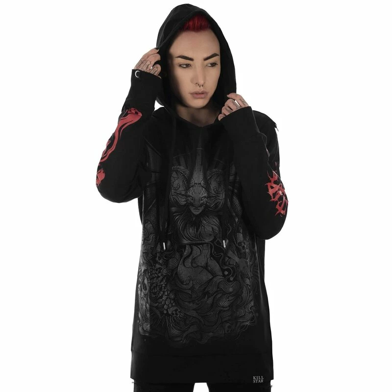 Sweat à Capuche Killstar - Sweat à Capuche Diablerie 4 Sweat à Capuche Killstar - Sweat à Capuche Diablerie – Image 2