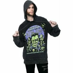 Sweat à Capuche Killstar X Vince Ray - Kon-Tiki Hoodie -Hoodies & Sweatshirts Soldes sweat r capuche killstar x vince ray kon tiki hoodie6
