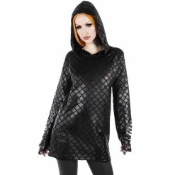 Sweat à Capuche Unisexe Killstar - Odyssey Mer-Foiled -Hoodies & Sweatshirts Soldes sweat r capuche unisexe killstar odyssey mer foiled4