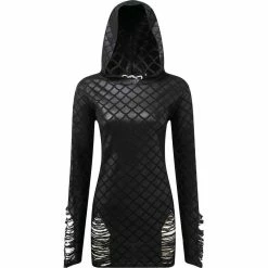 Sweat à Capuche Unisexe Killstar - Odyssey Mer-Foiled -Hoodies & Sweatshirts Soldes sweat r capuche unisexe killstar odyssey mer foiled6