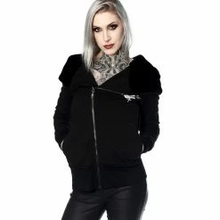 Veste à Capuche Femme Hyraw - Sweat à Capuche écusson