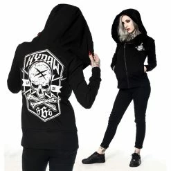 Veste à Capuche Femme Hyraw - Sweat à Capuche écusson -Hoodies & Sweatshirts Soldes veste r capuche femme hyraw sweat r capuche ecusson3