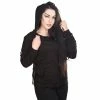 Veste à Capuche Femme Noir Pistol - Sweat à Capuche Eye -Hoodies & Sweatshirts Soldes veste r capuche femme noir pistol sweat r capuche eye