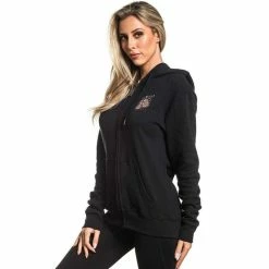 Veste à Capuche Femme Sullen Clothing - Sparrose Hoodie -Hoodies & Sweatshirts Soldes veste r capuche femme sullen clothing sparrose hoodie4