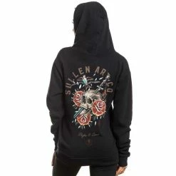 Veste à Capuche Femme Sullen Clothing - Sparrose Hoodie -Hoodies & Sweatshirts Soldes veste r capuche femme sullen clothing sparrose hoodie5