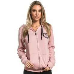 Veste à Capuche Pour Femmes Sullen Clothing - Badge Of Honor Pink