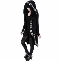 Veste à Capuche Restyle Pour Femme - All Seeing Moon