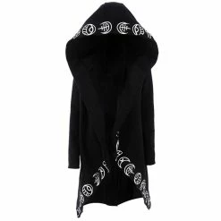Veste à Capuche Restyle Pour Femme - All Seeing Moon -Hoodies & Sweatshirts Soldes veste r capuche restyle pour femme all seeing moon6